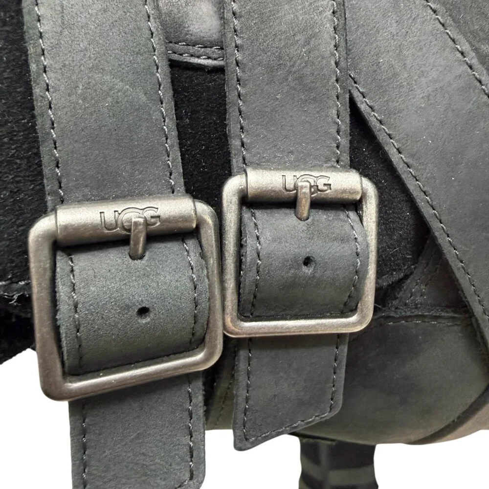 UGG Lorna Waterproof Leather Suede Women's Snow Winter Booties size 7.5 - Picture 9 of 14